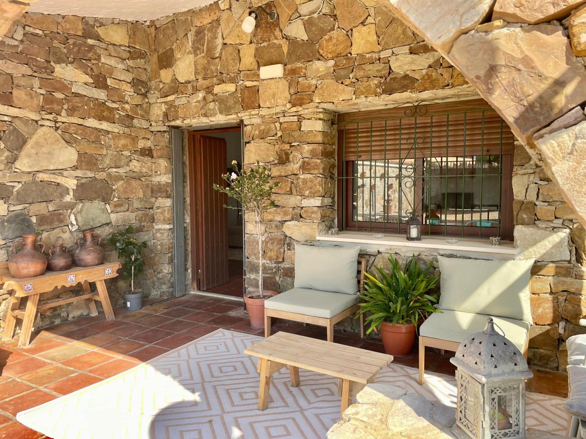 Chalet Con Piscina Privada En Bolonia Tarifa Exteriör bild