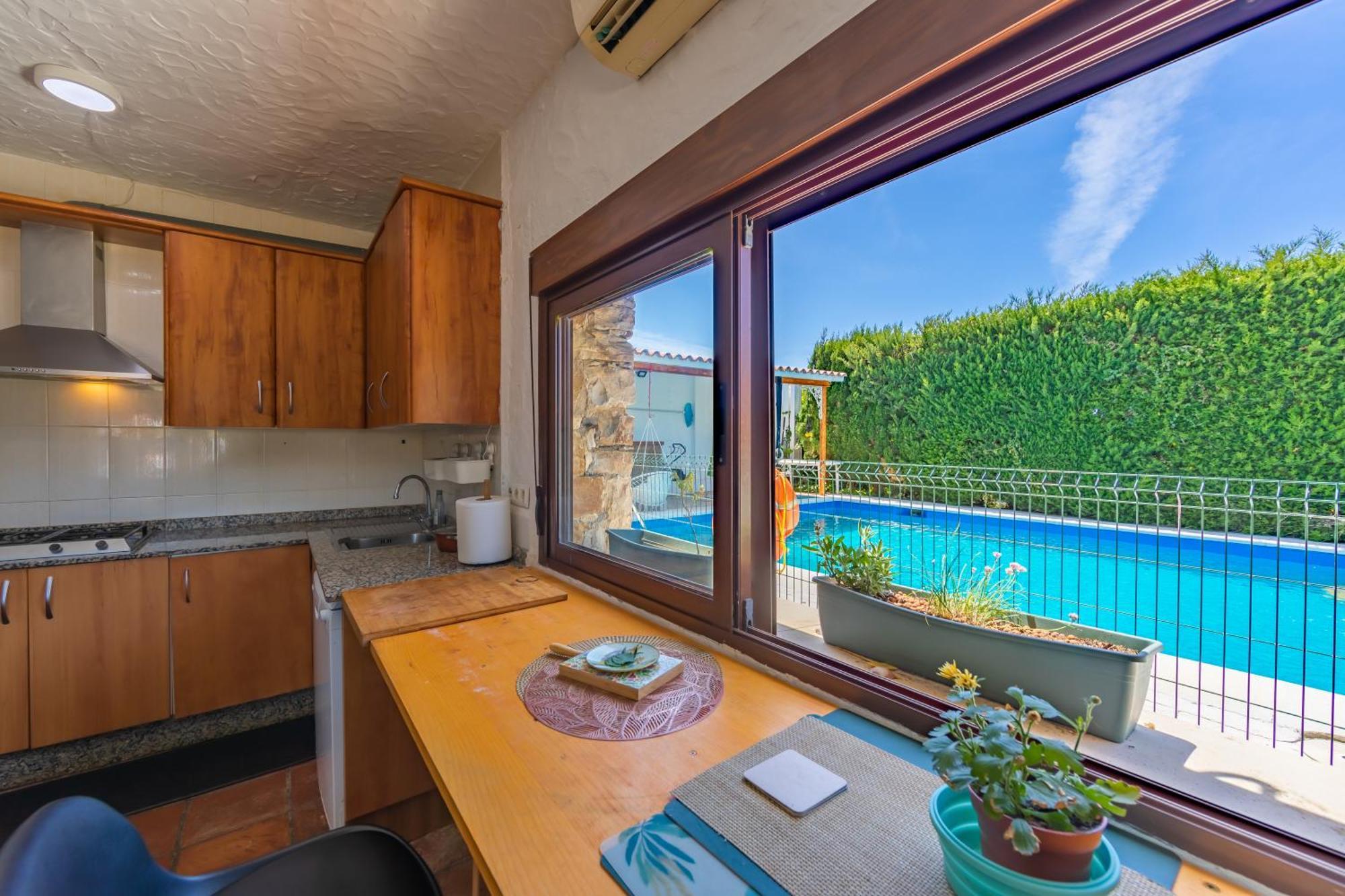 Chalet Con Piscina Privada En Bolonia Tarifa Exteriör bild